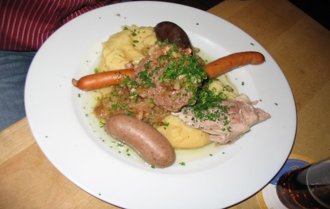 Schlachtplatte klein